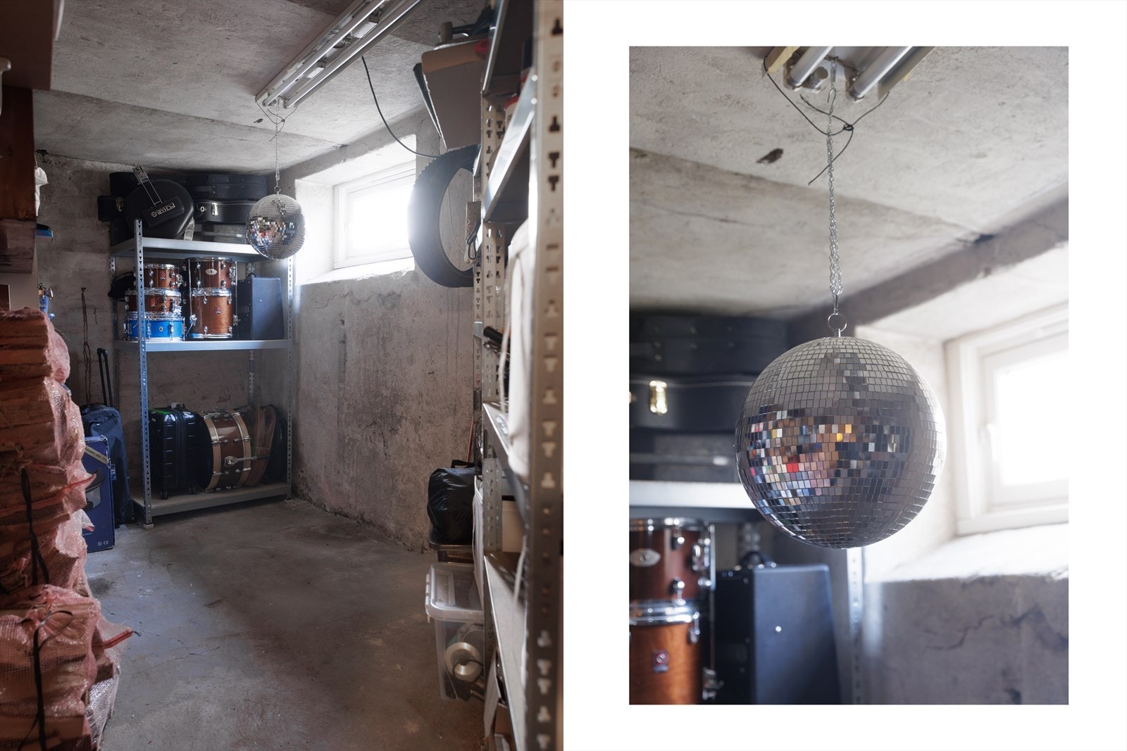 Leiligheten disponerer en kjellerbod på ca. 8 m2, hvor det er god plass til å sette opp en arbeidsbenk. I loftsbod med skråtak er gulvflaten målt til 8 m2. Galleribilde