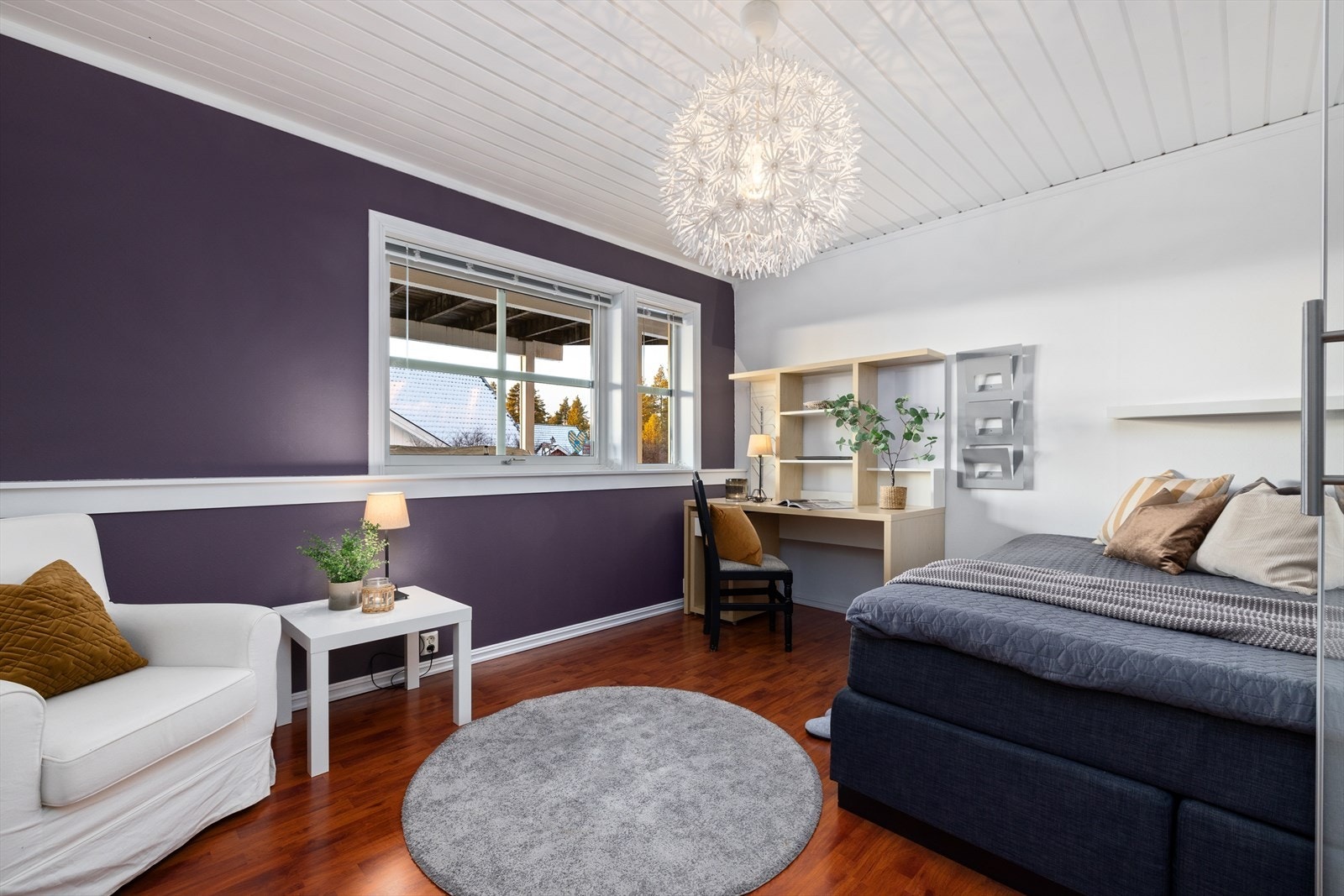 Soverom i sokkel - hoveddel. Galleribilde