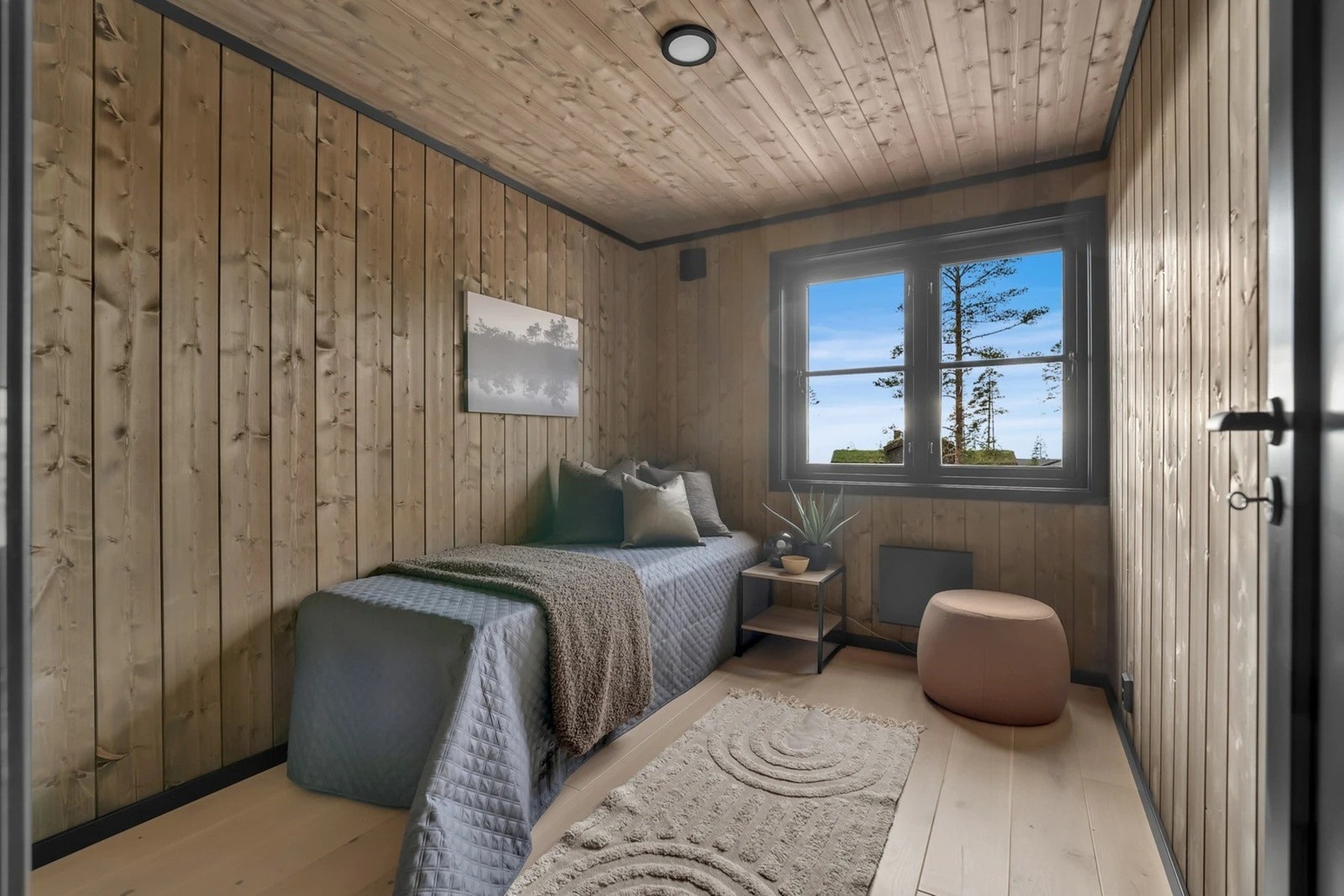 Dersom dere er storfamilie kan en tremannskøye settes inn på disse rommene for optimal utnyttelse. Galleribilde