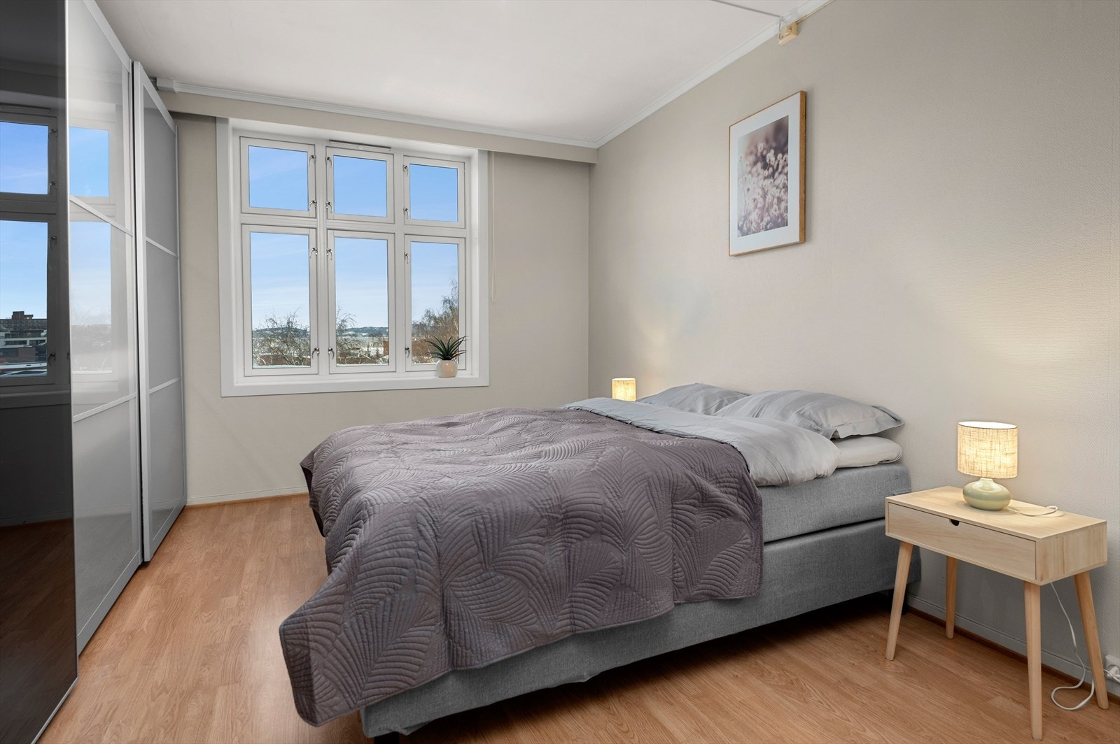 Soverommet er på romslige 15m². Galleribilde