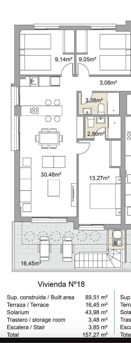 Plantegning leilighet Galleribilde