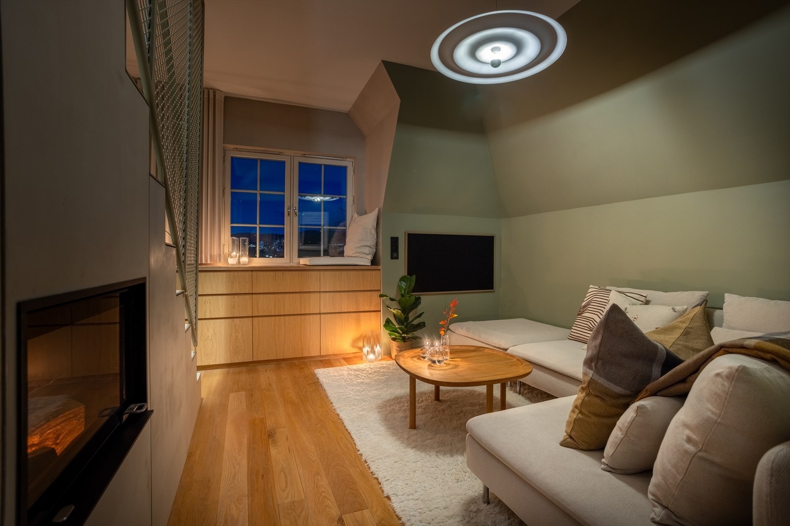 Kveldsstemning. Galleribilde