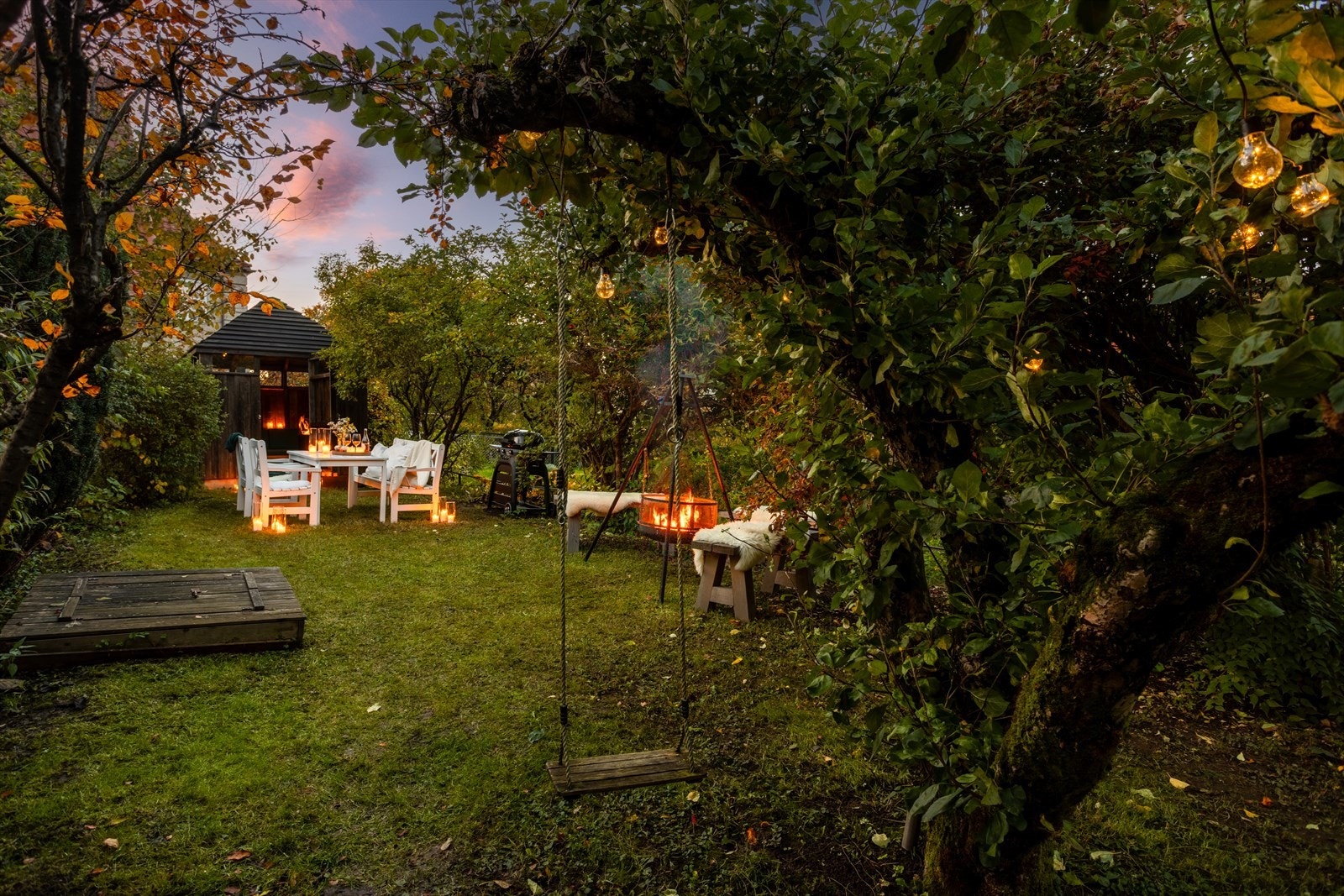 Kveldsstemning. Galleribilde