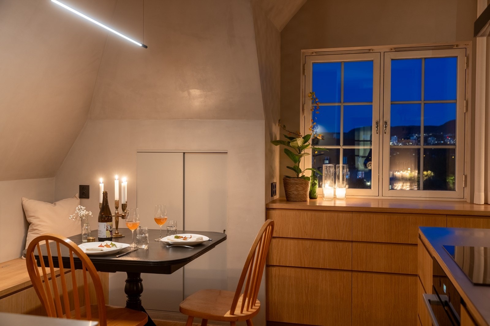 Kveldsstemning. Galleribilde