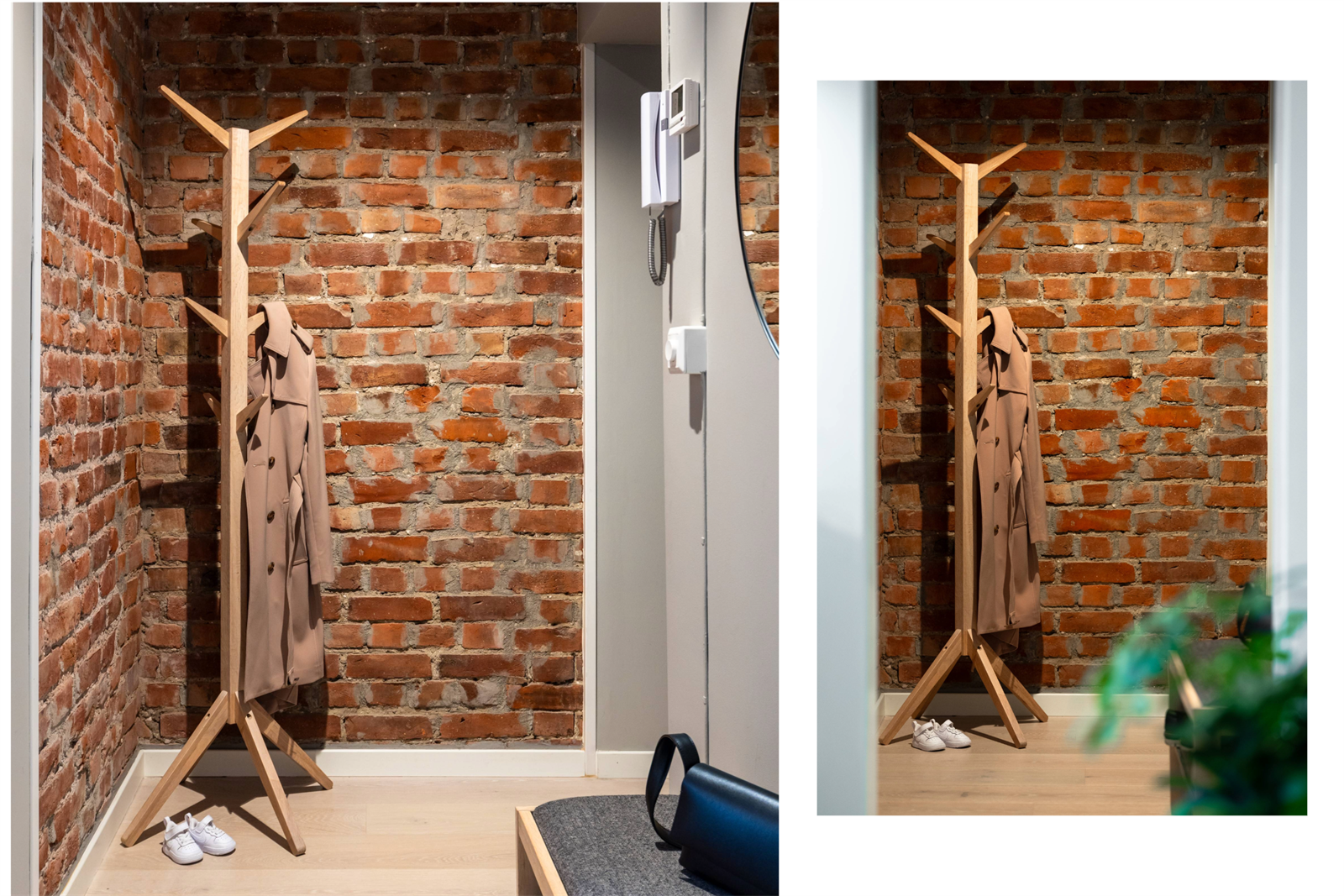 Den originale teglsteinen er hentet frem Galleribilde