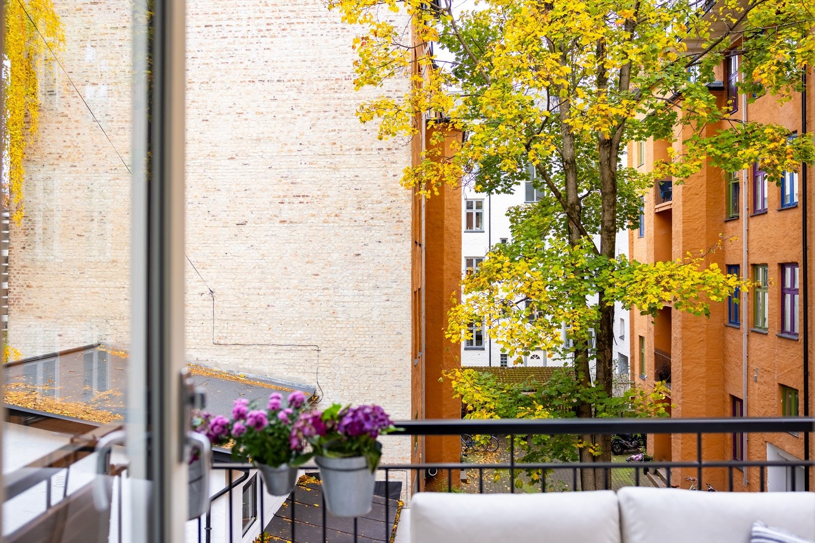 Denne er også vendt inn mot rolig bakgård Galleribilde