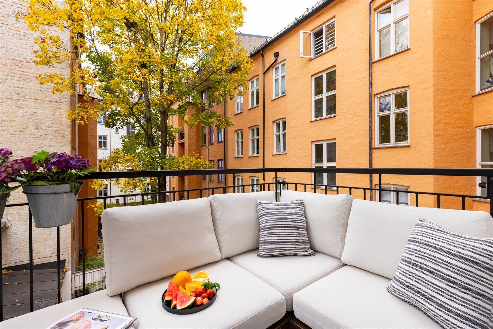 Balkongen ble montert i 2020 Galleribilde