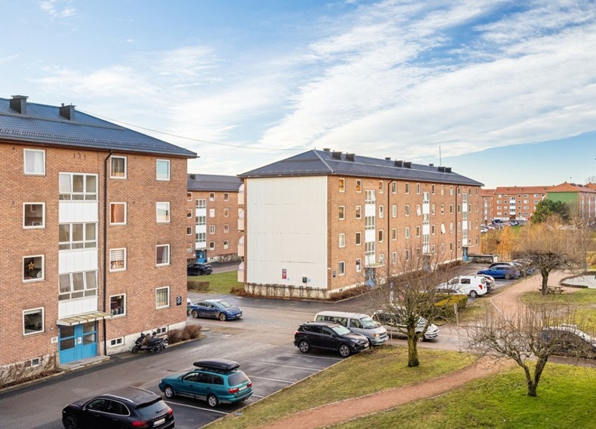Utsikt fra balkongen. Galleribilde