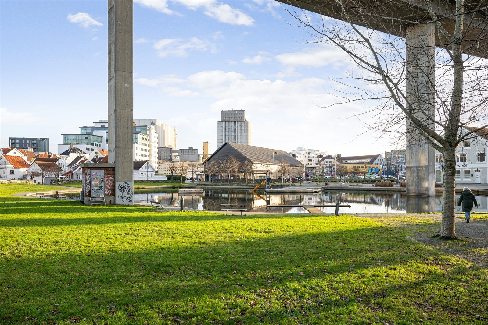 Badedammen Galleribilde