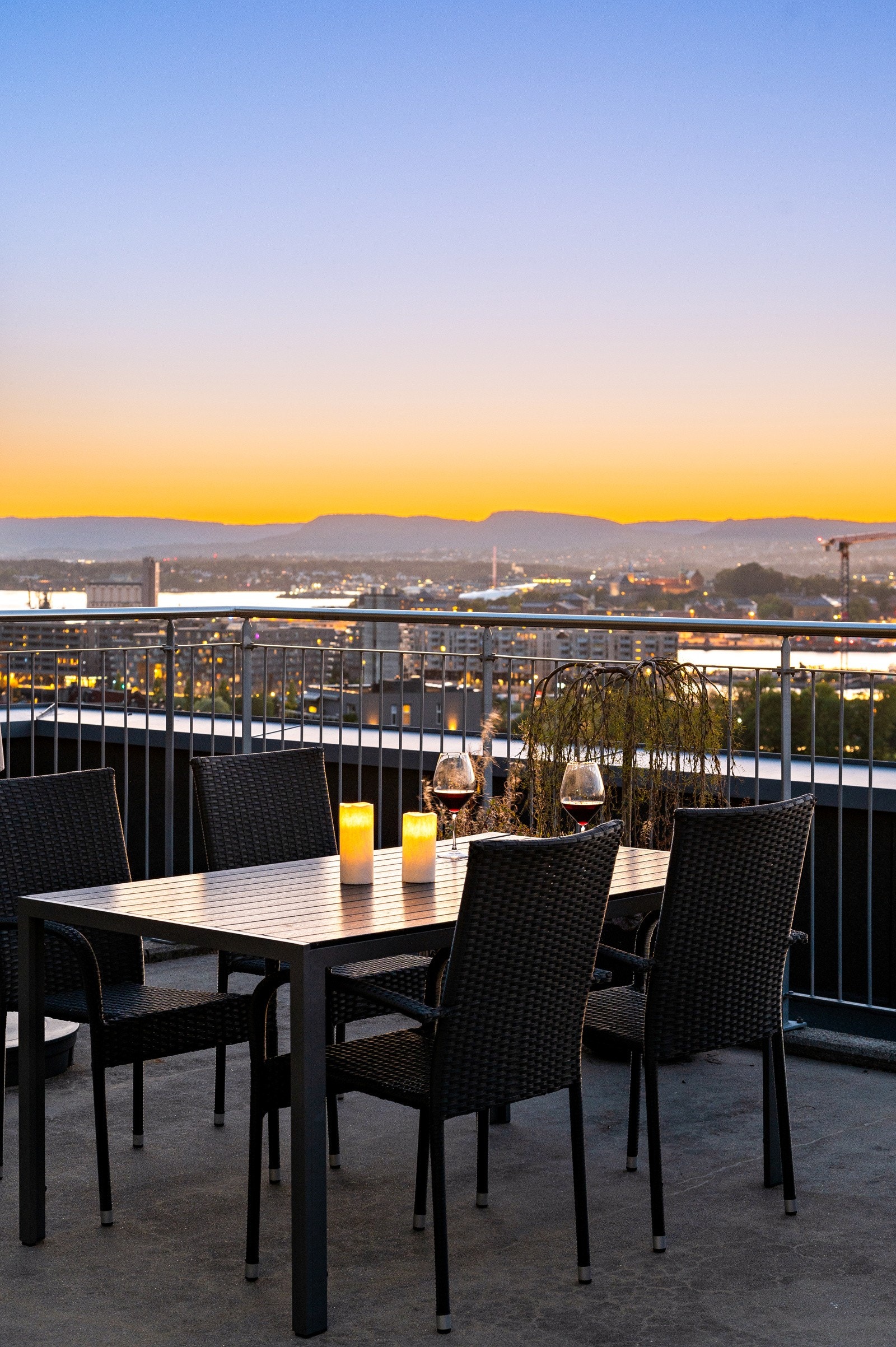 Et hyggelig sted å tilbringe varme sommerkvelder. Galleribilde