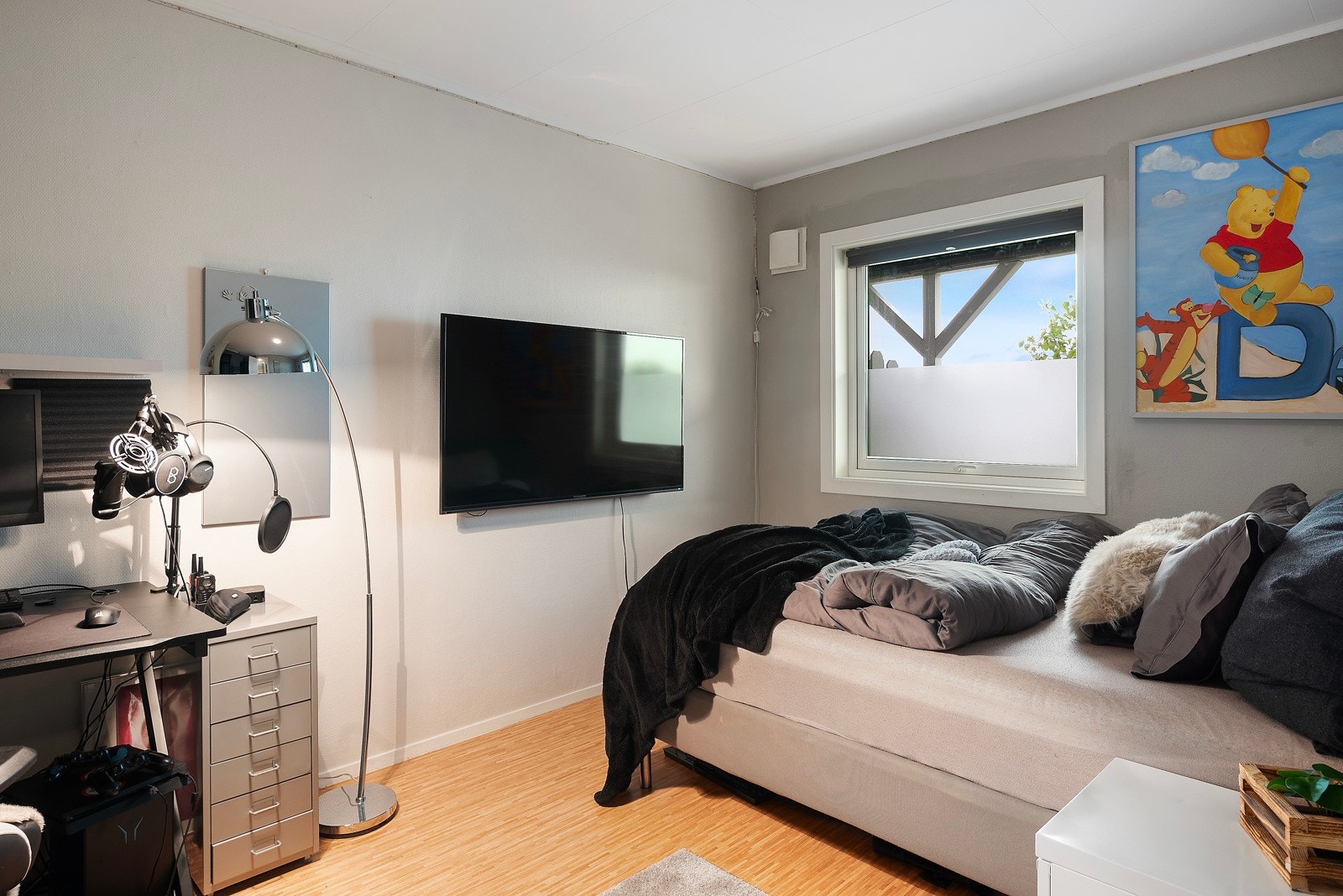 Soverom nr 2 er av god størrelse Galleribilde