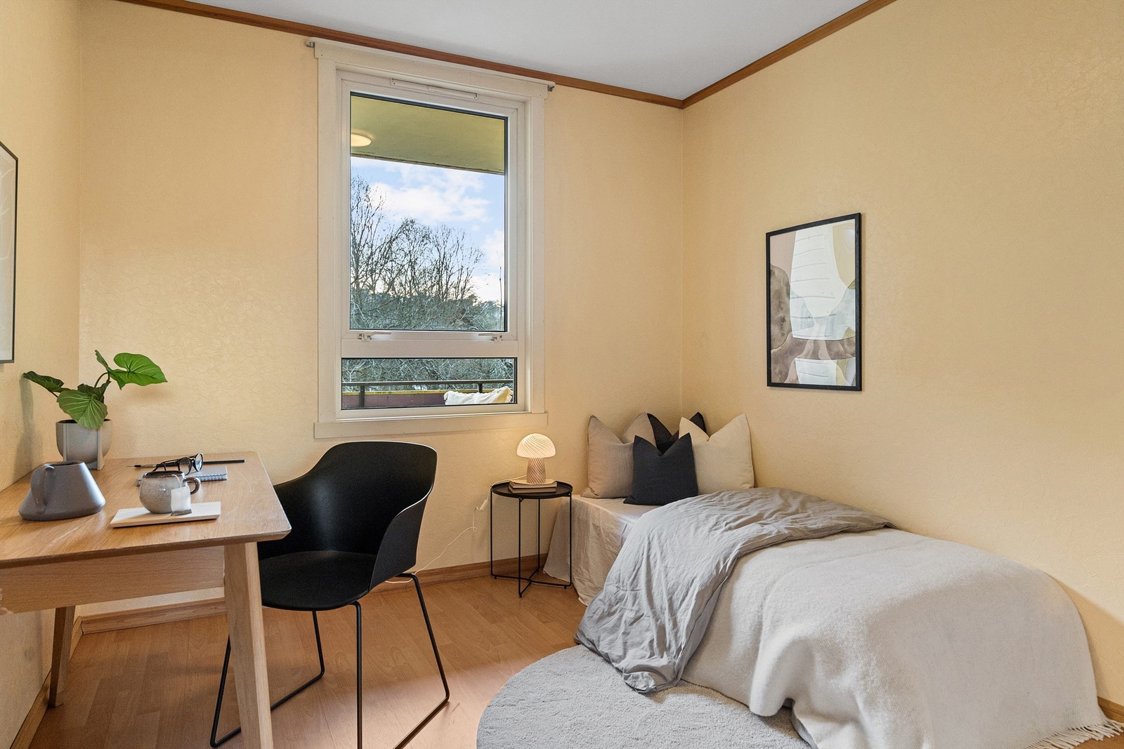 - Med fin utsikt til altanen - Galleribilde