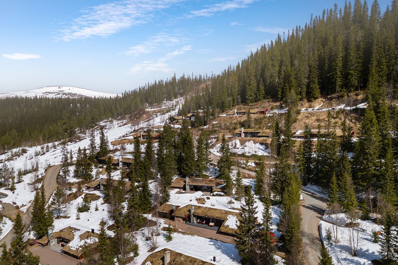 Kort avstand til vidder og fjell i naturskjønne Trysil-Knuts Fjellverden. Tidligere alpinbakke ligger nært hyttefeltet. Galleribilde