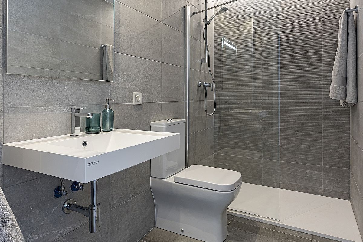 Moderne baderom Galleribilde