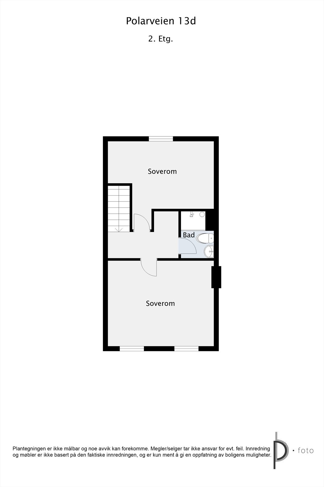 Plantegning 2. etasje Galleribilde