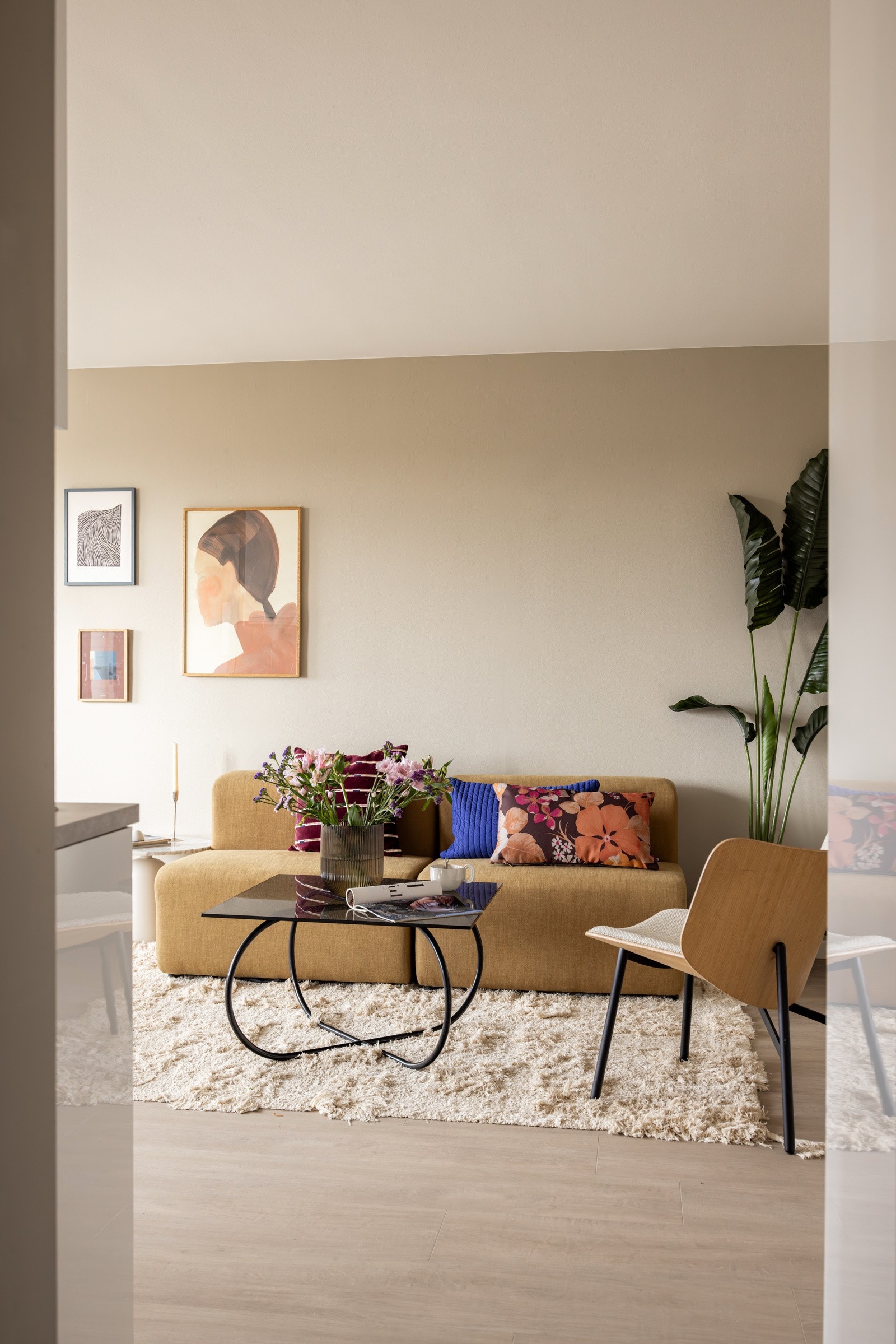 En lys og skikkelig fin 2-roms leilighet som er delikat oppusset i 2024. Galleribilde