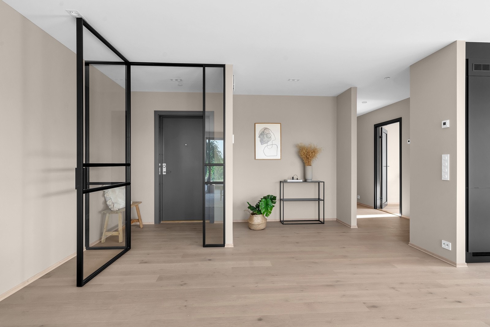 Innbydende inngangsparti. Galleribilde