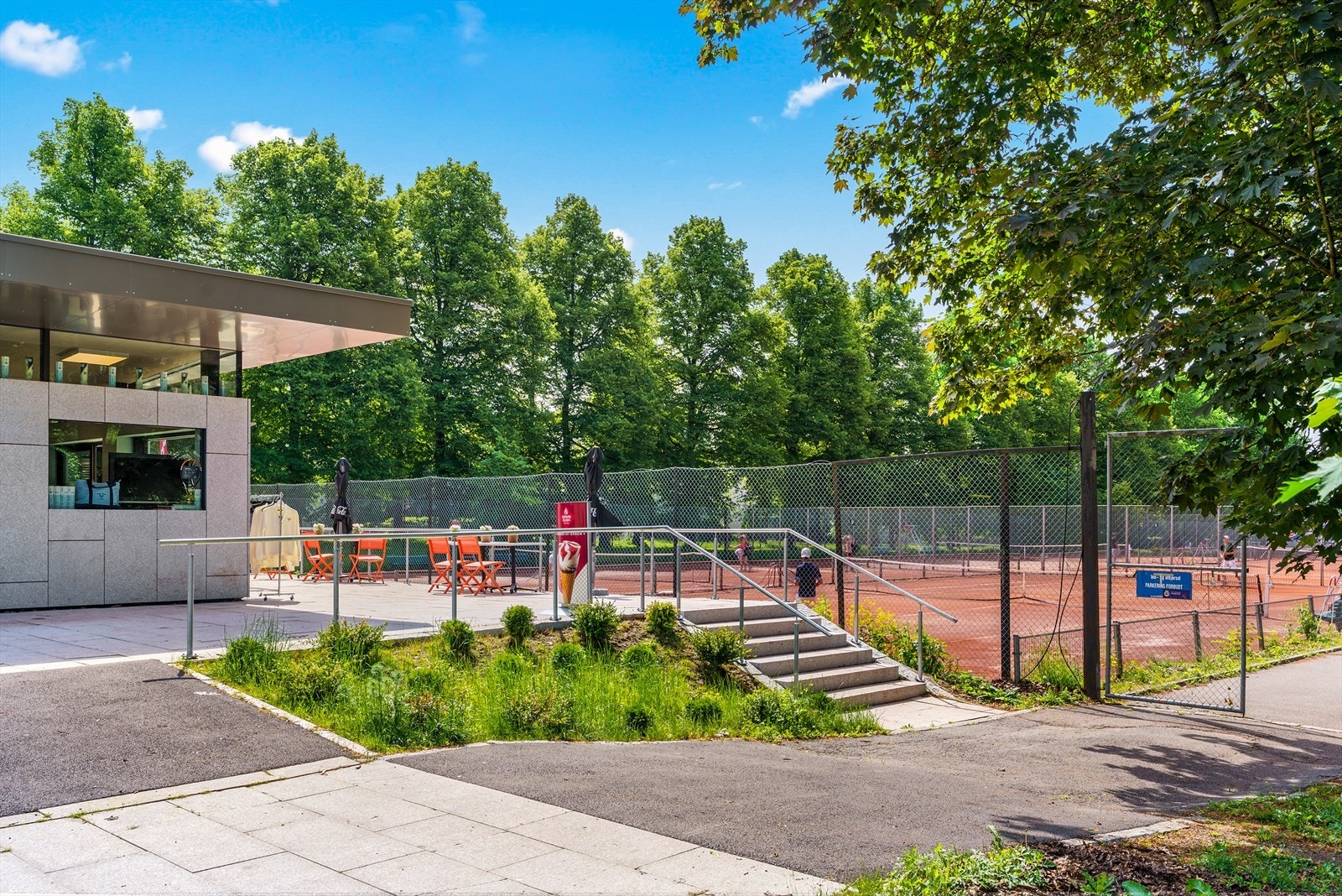 Områdebilde - her fra Frogner Tennis. Galleribilde