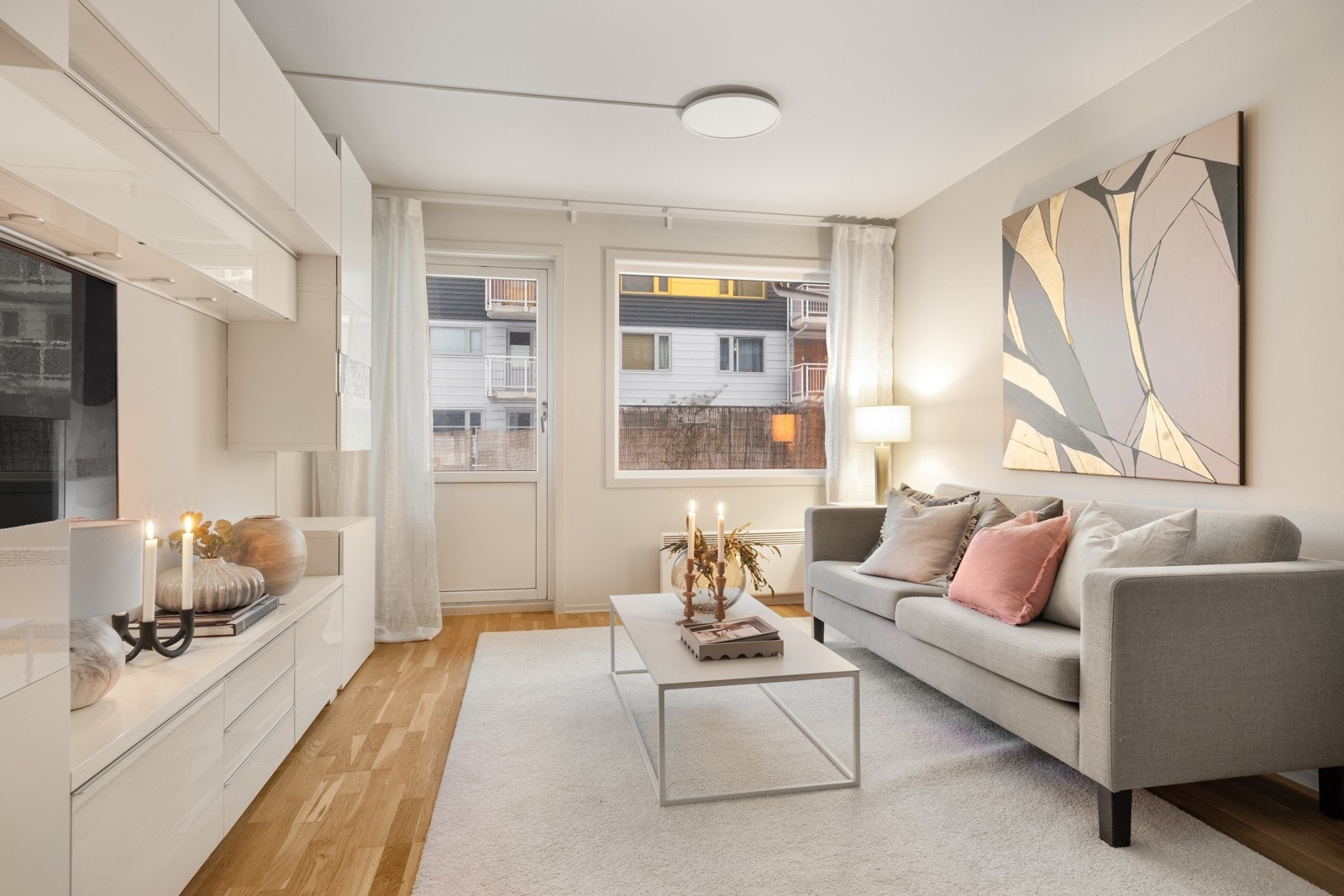 Den gode løsningen gir maksimal utnyttelse av rommet. Galleribilde