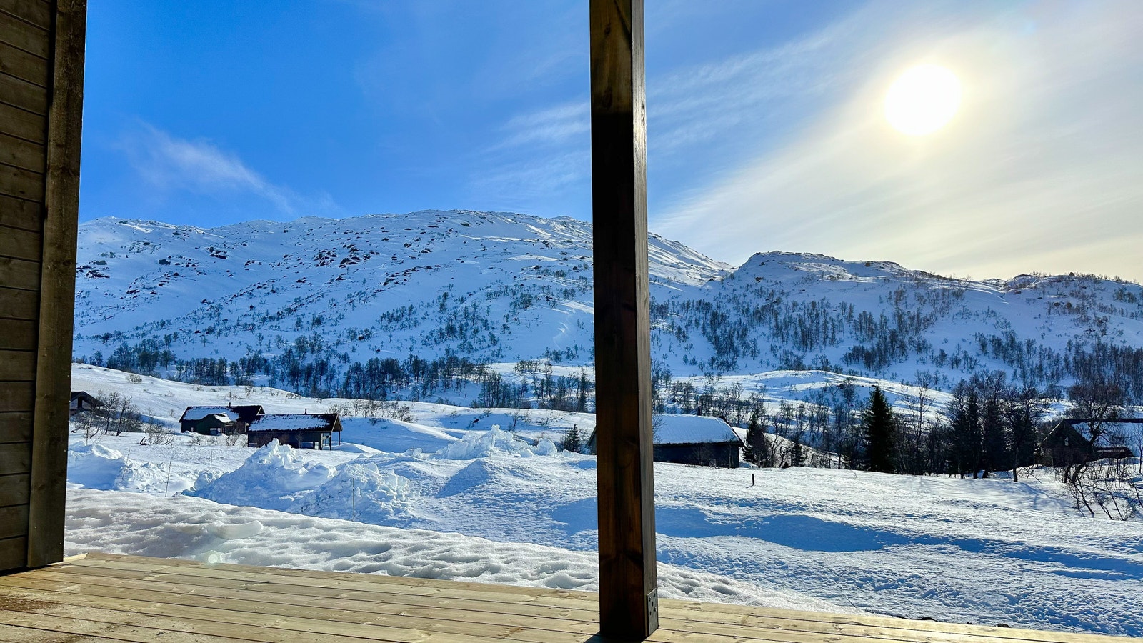 Utsikt til Grubbå, topptur muligheter sommer og vinter Galleribilde