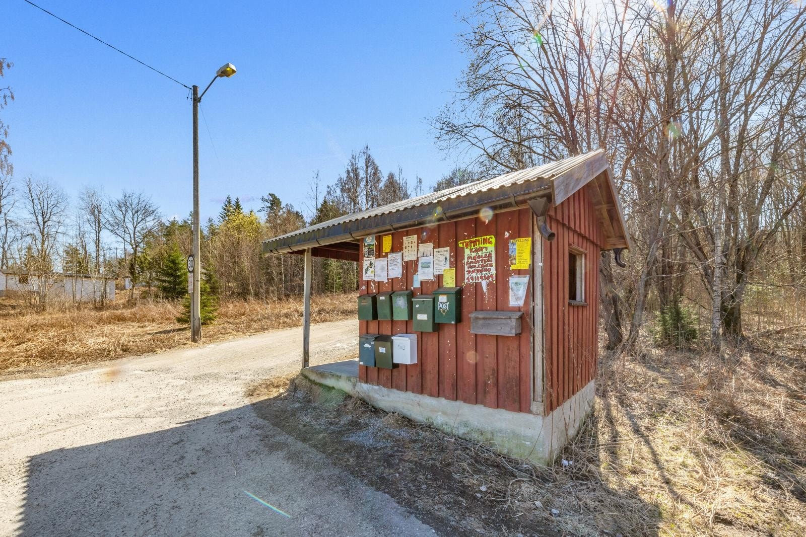 Adkomst fra Linnebråtveien, via Linnskauveien inn til Flaggstangåsen. Galleribilde