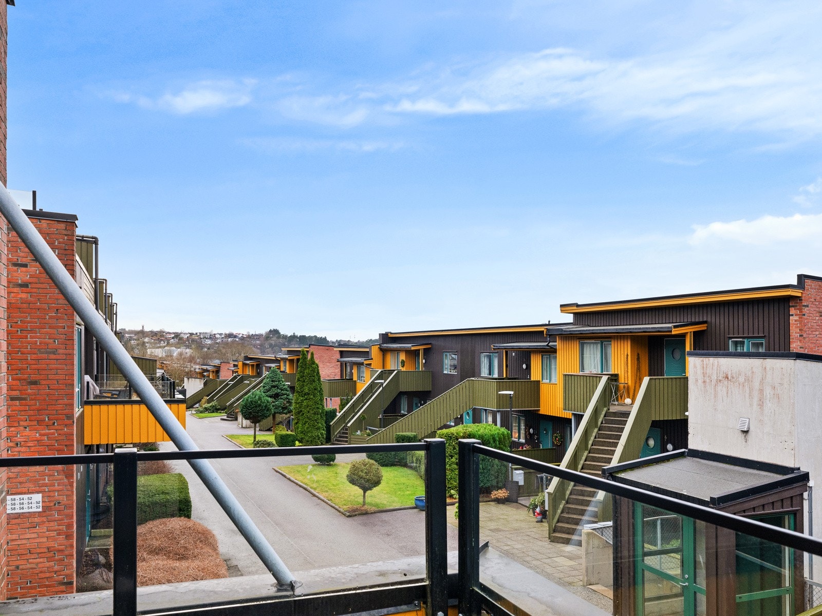 Romslig balkong på ca. 11 kvm Galleribilde