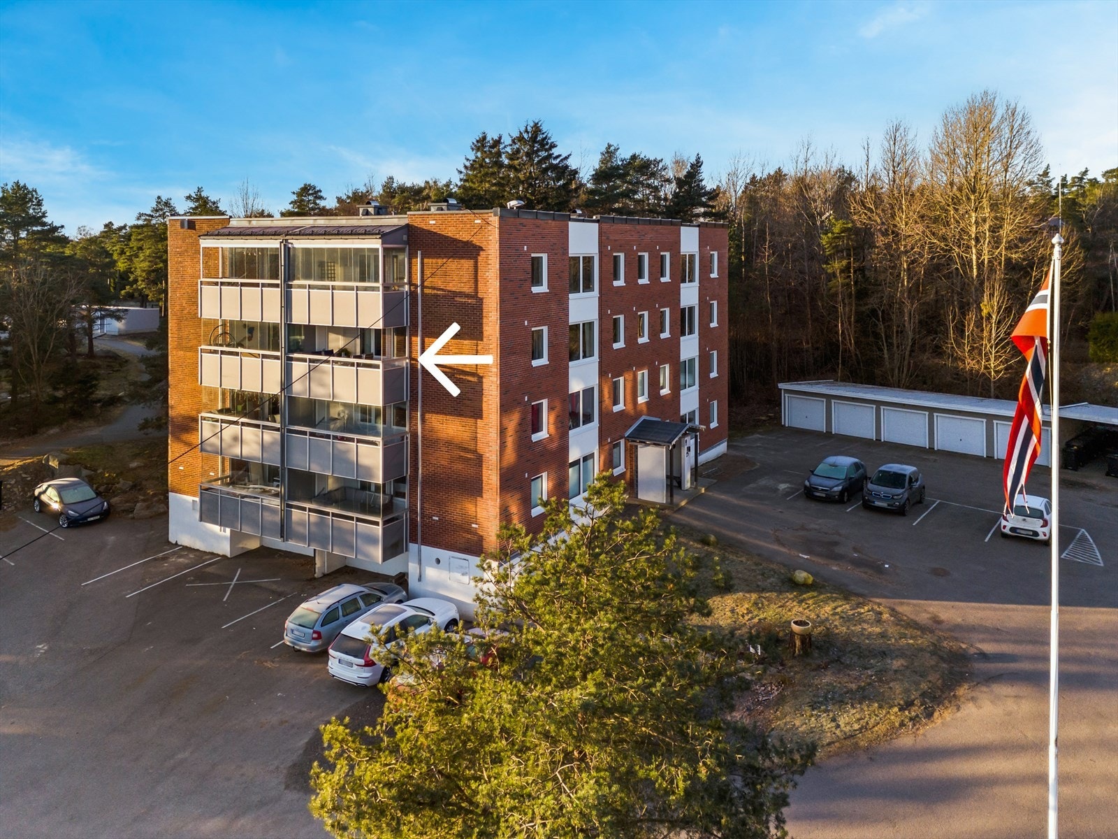 Området er stille og rolig Galleribilde