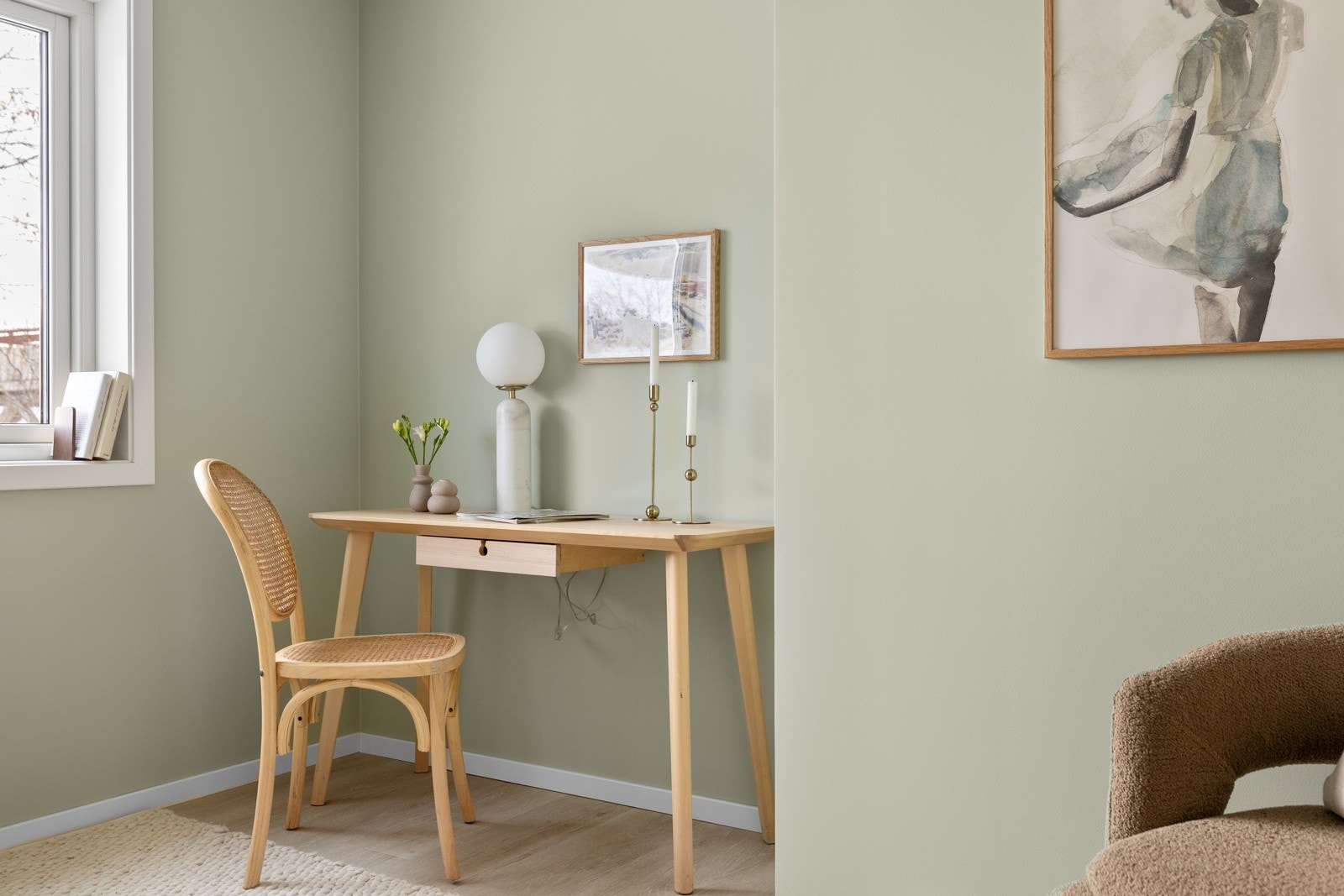 Også flott til bruk som gjesterom/hjemmekontor Galleribilde