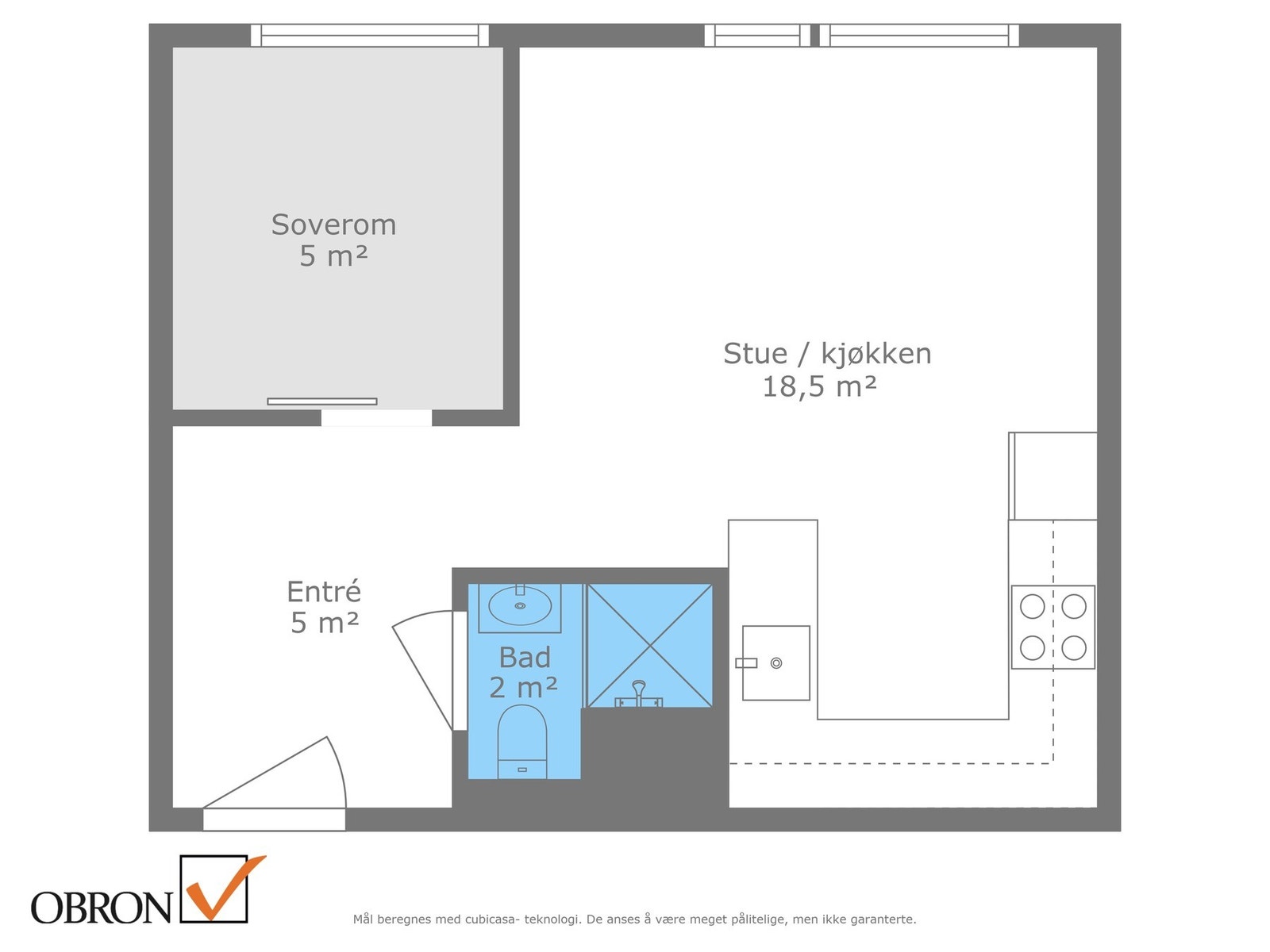 Planskisse. Galleribilde