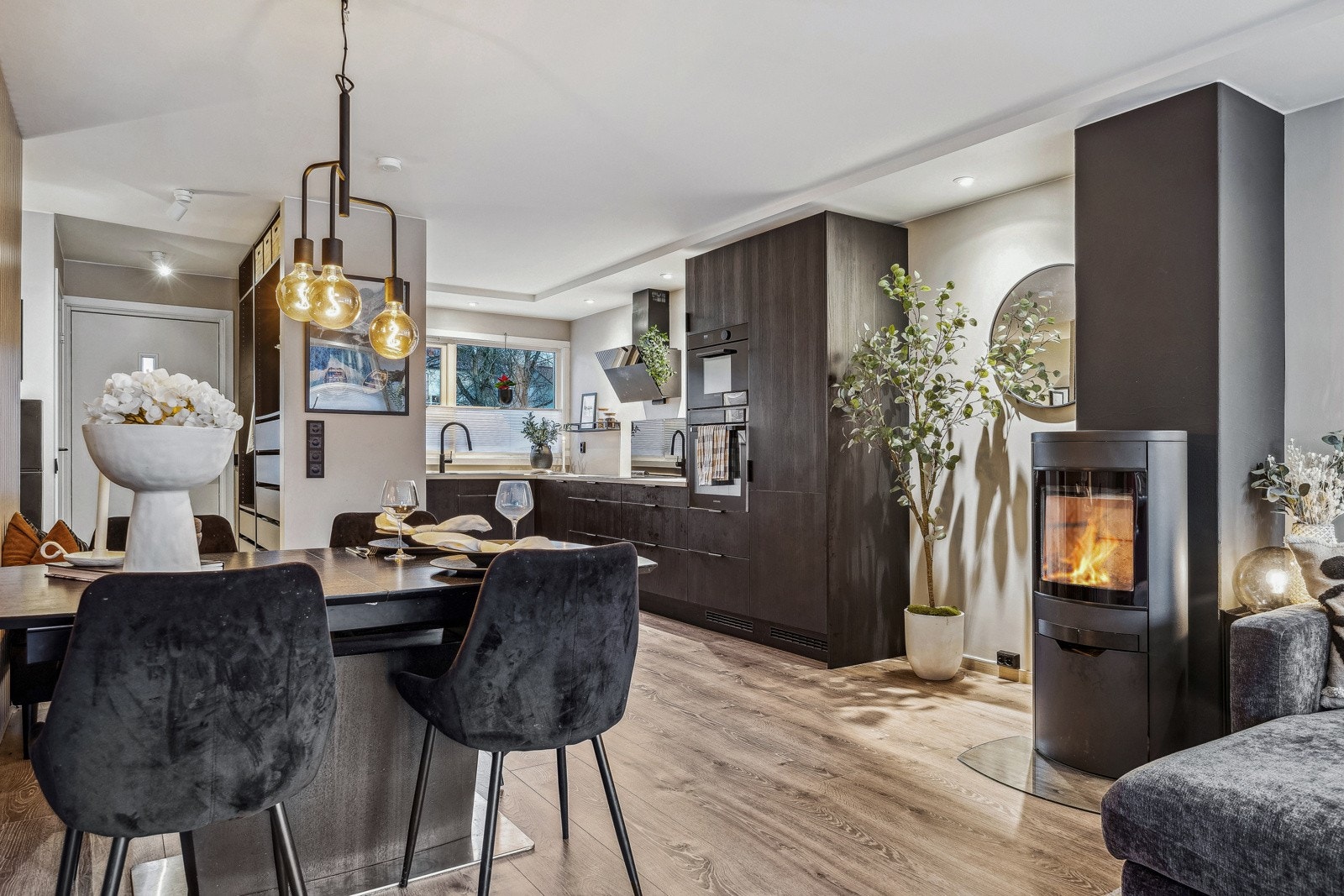 Her ligger alt til rette for hyggelige stunder med venner og familie. Galleribilde