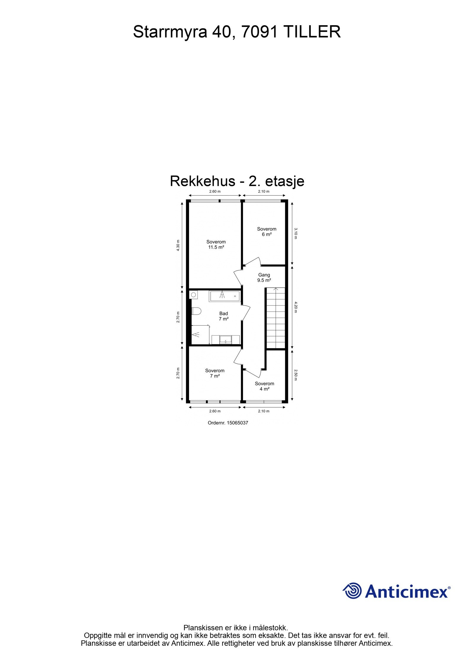 Plantegning - 2. etasje Galleribilde