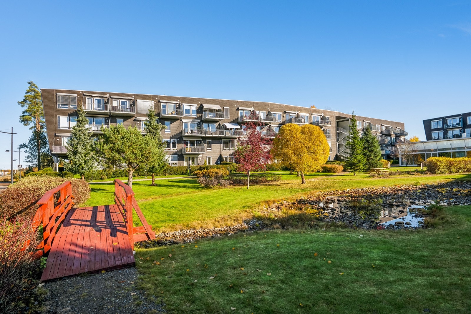 Borettslaget har fantastiske fellesområder. Galleribilde