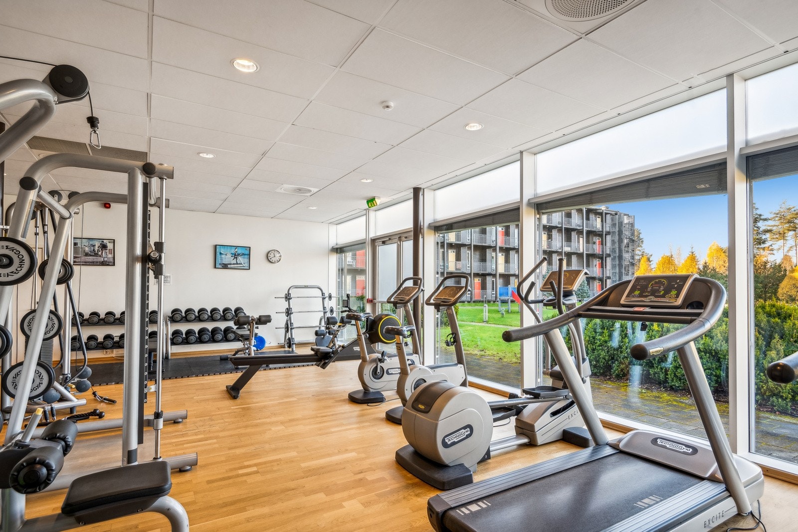 Praktisk treningsrom. Galleribilde