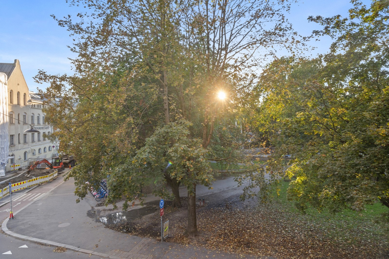 Fra leiligheten har du også flott utsyn. Galleribilde