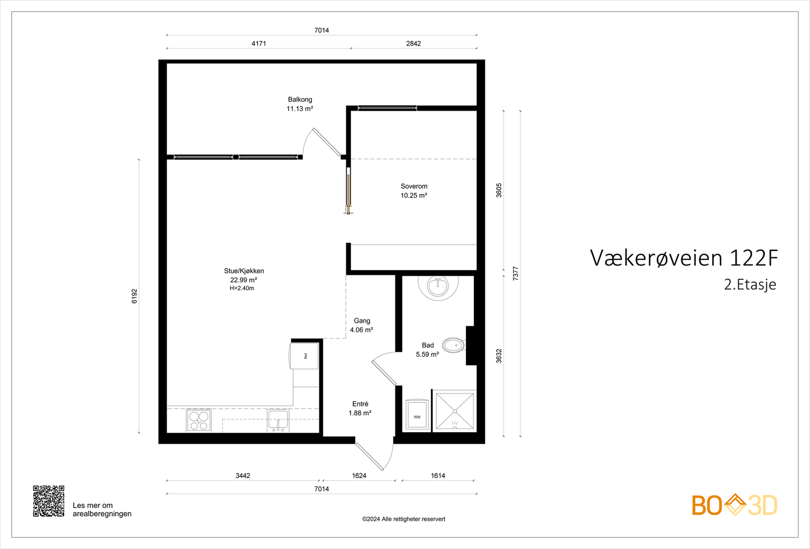 Plantegning. Galleribilde
