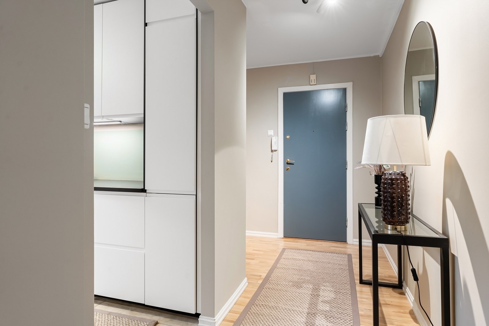 Leiligheten har en god planløsning med separat kjøkken Galleribilde