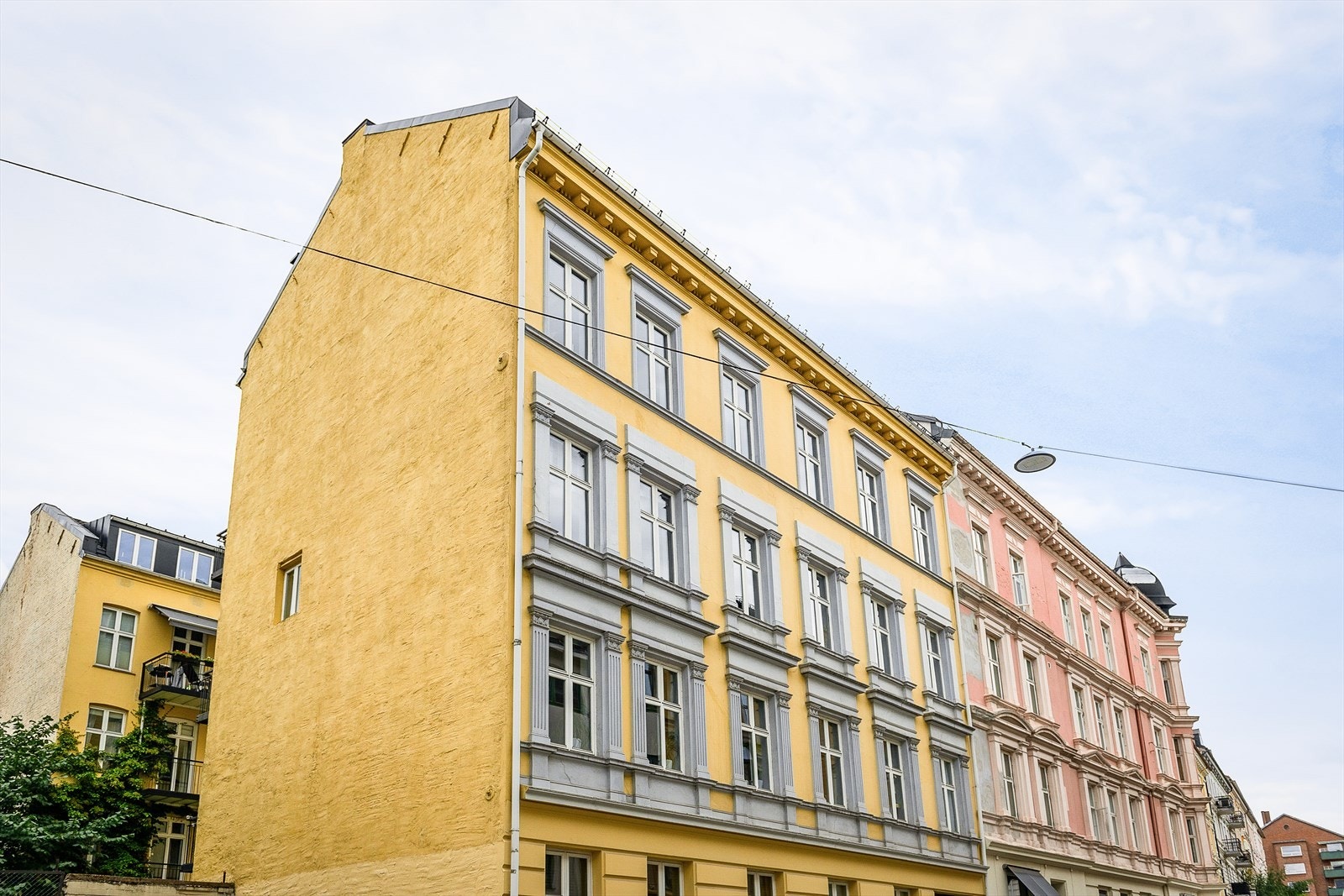 Leiligheten ligger sentralt og tilbaketrukket midt på Majorstuen Galleribilde