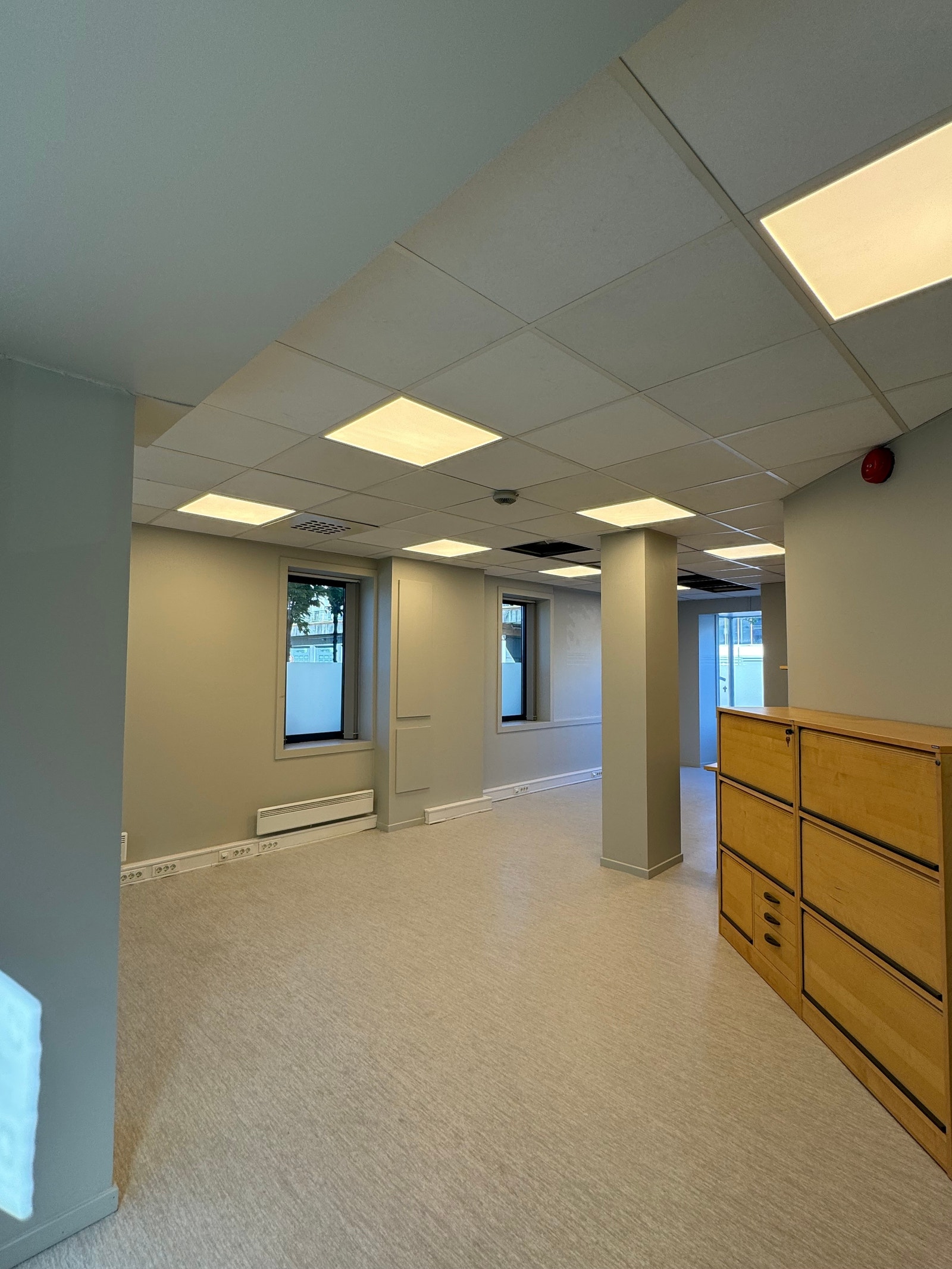 Det er mulighet til flere løsninger i kontorlandskapet. Galleribilde