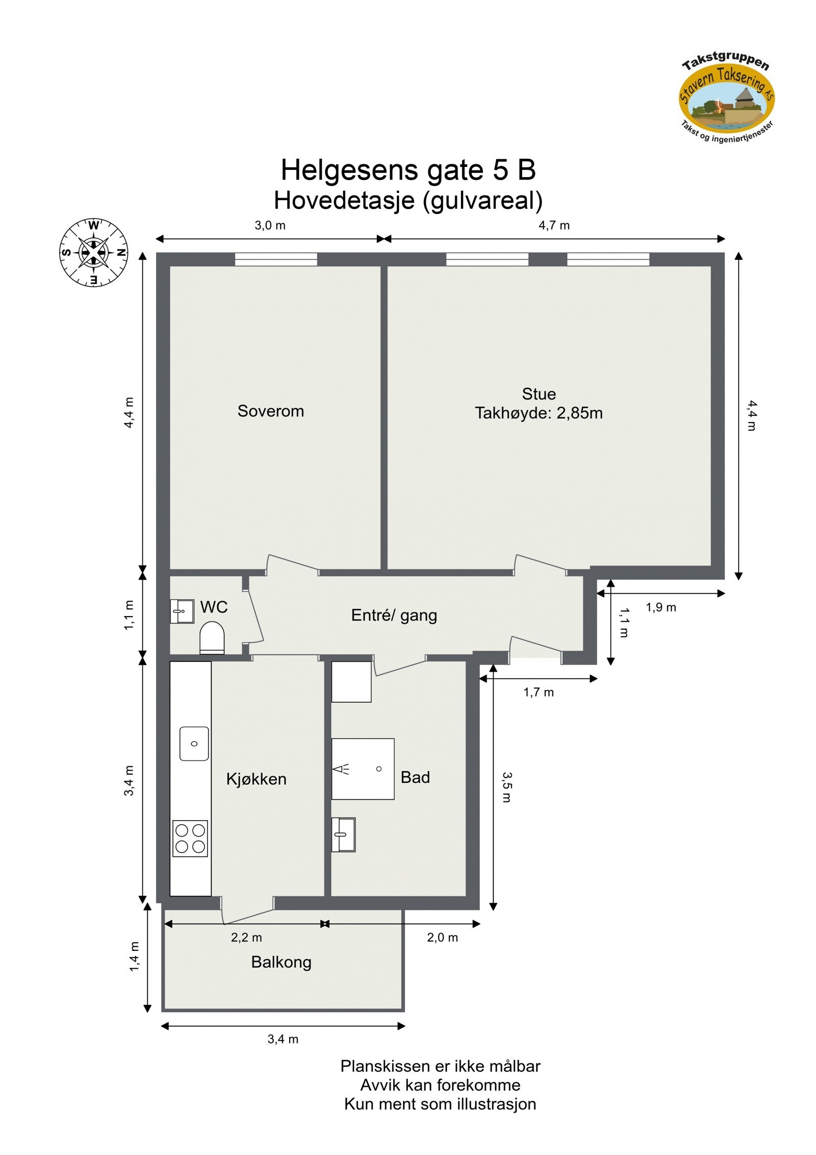 Plantegning anr. 15 Galleribilde