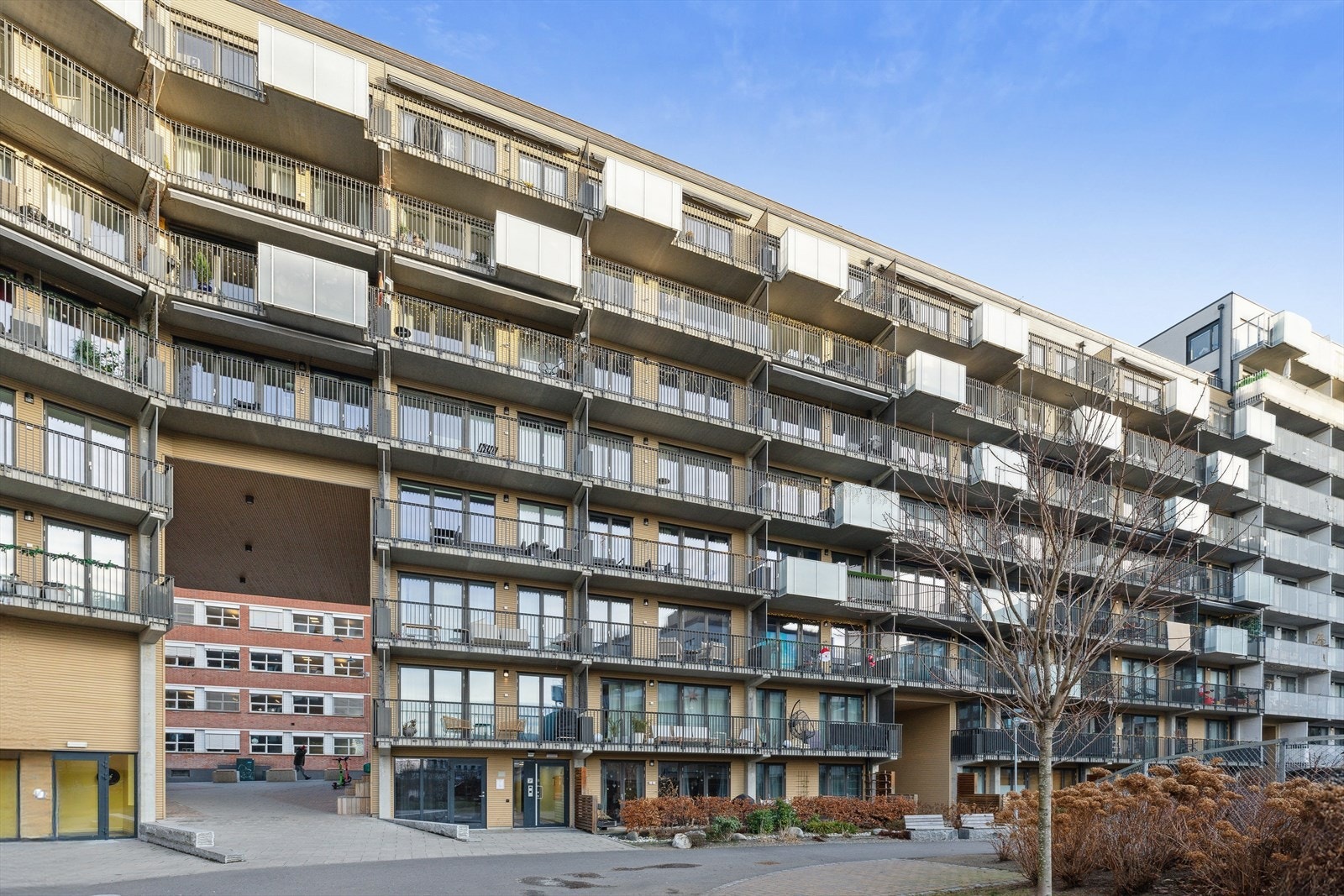 Fasadebilde. Galleribilde