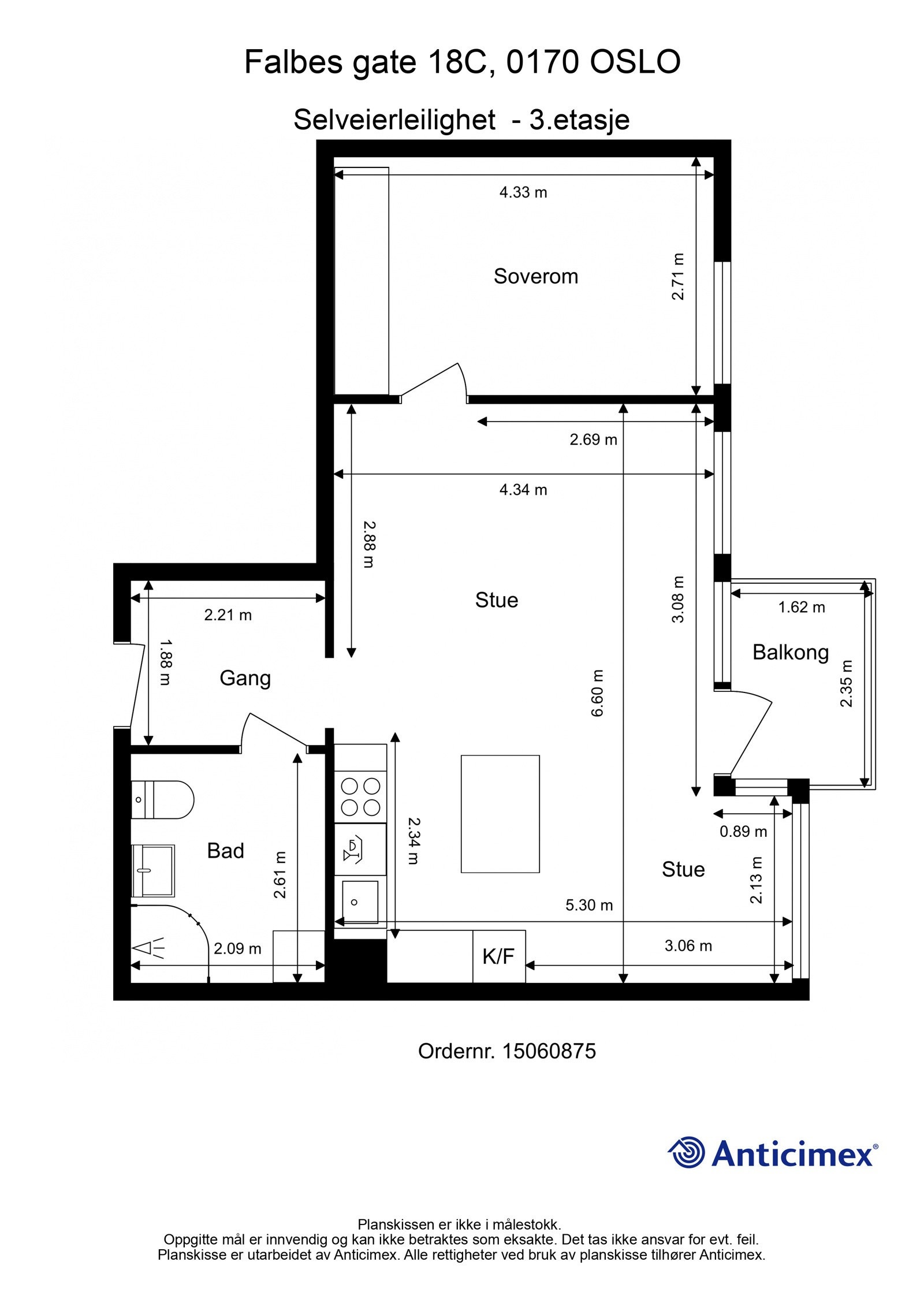 Plantegning. Galleribilde