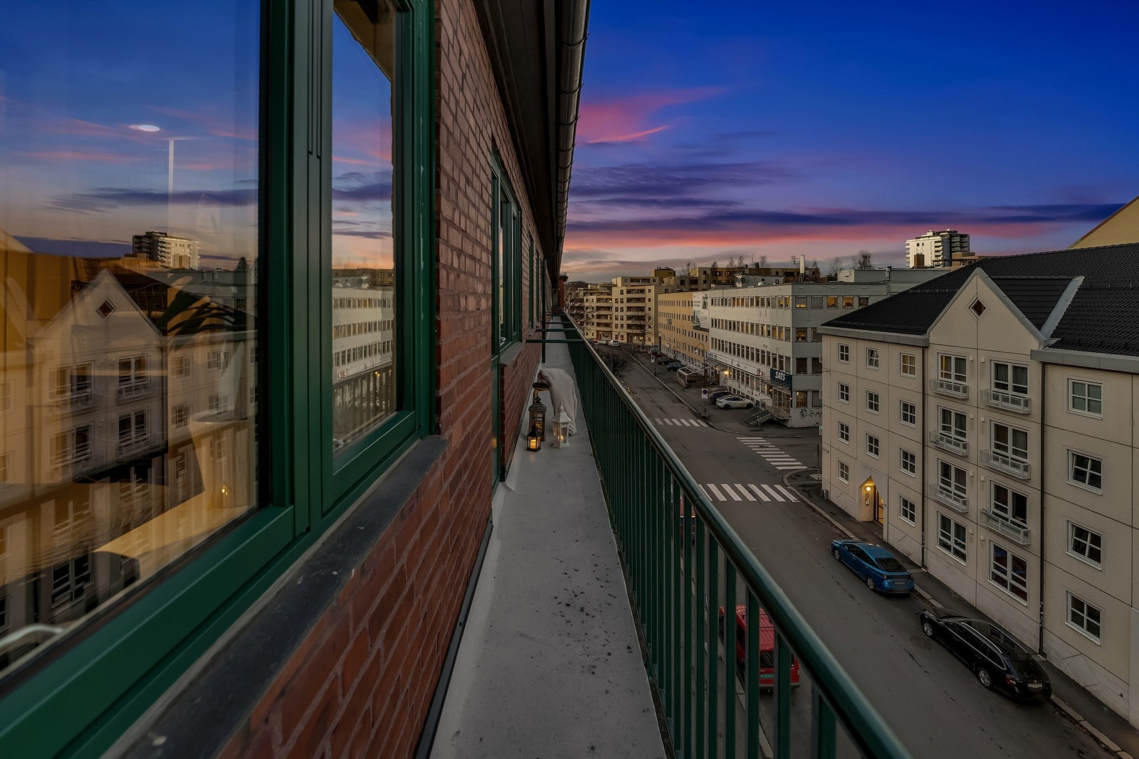 Fin utsikt over området. Galleribilde
