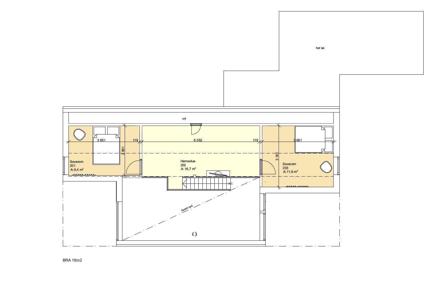 Plantegning hems Galleribilde
