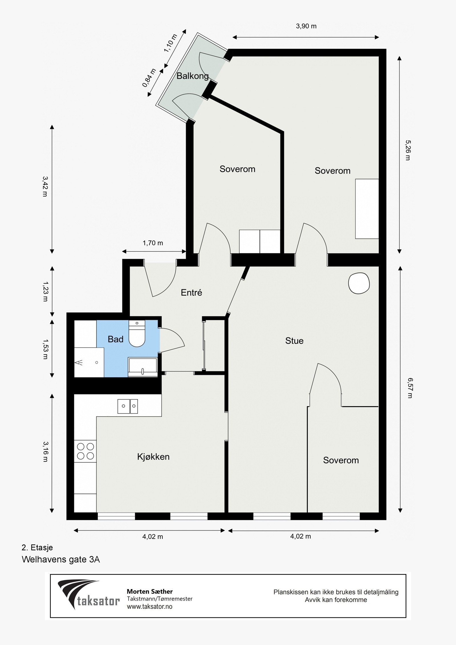 Alternativ planløsning - Enkel mulighet for flere soverom. Galleribilde