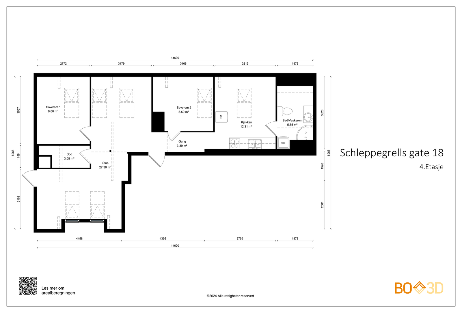Plantegning. Galleribilde