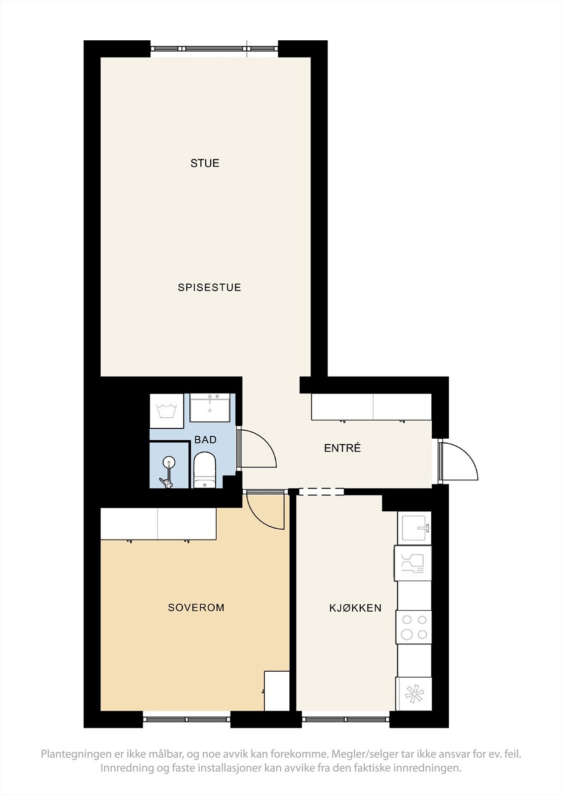 Plantegning Galleribilde