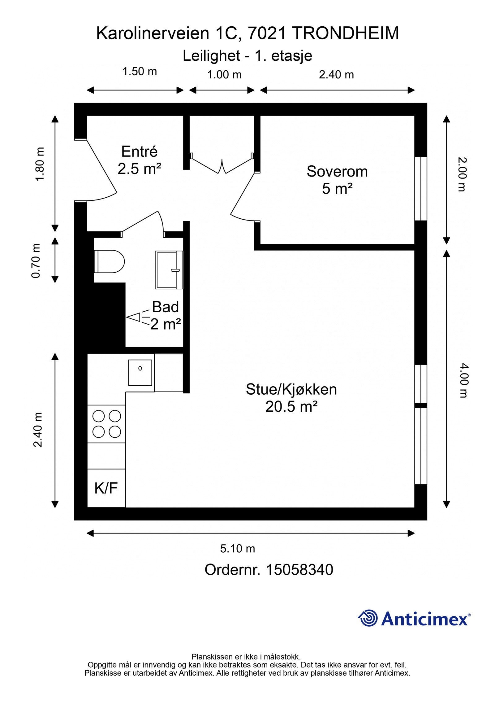 Planskisse. Galleribilde