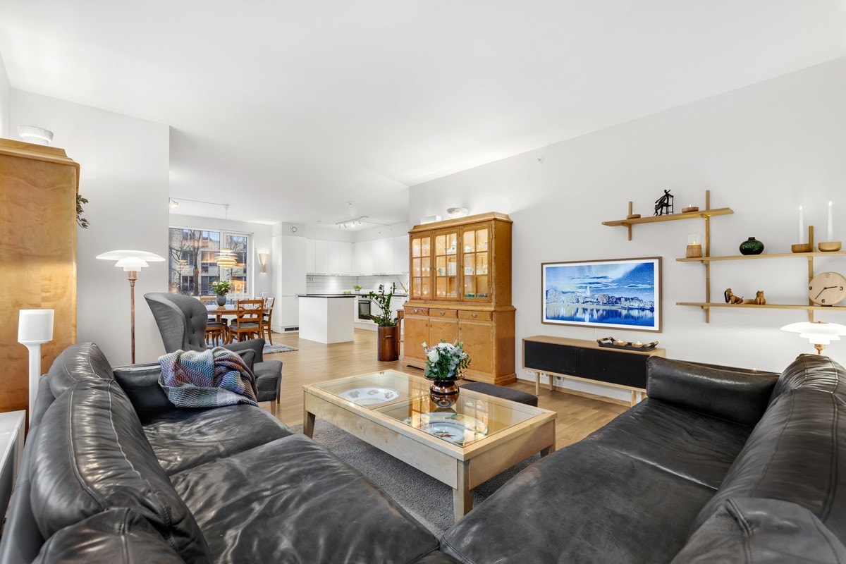 Her er det gode muligheter til å innrede slik man selv ønsker etter behov. Galleribilde