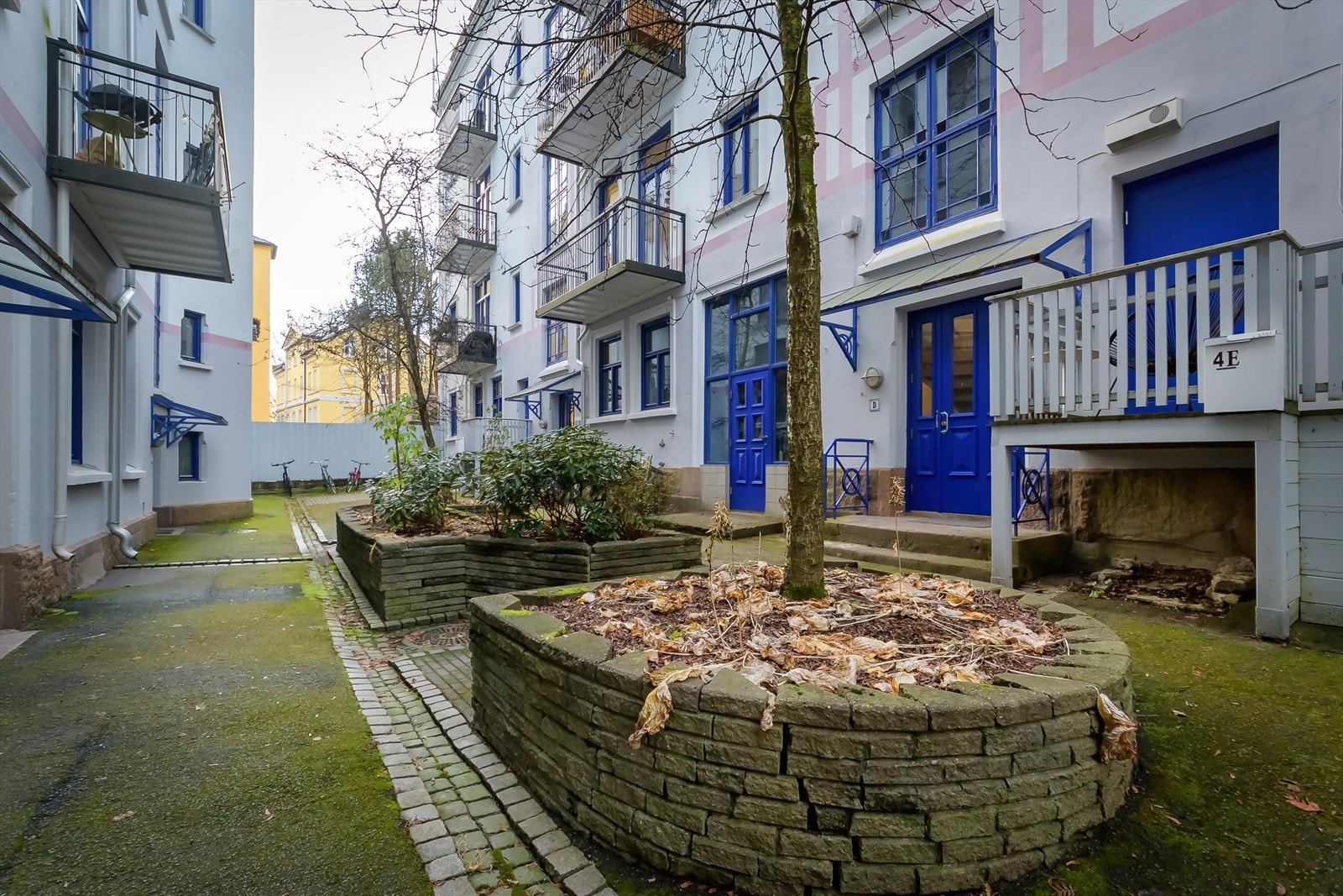 Borettslaget har nylig gjennomført fasaderehabilitering Galleribilde