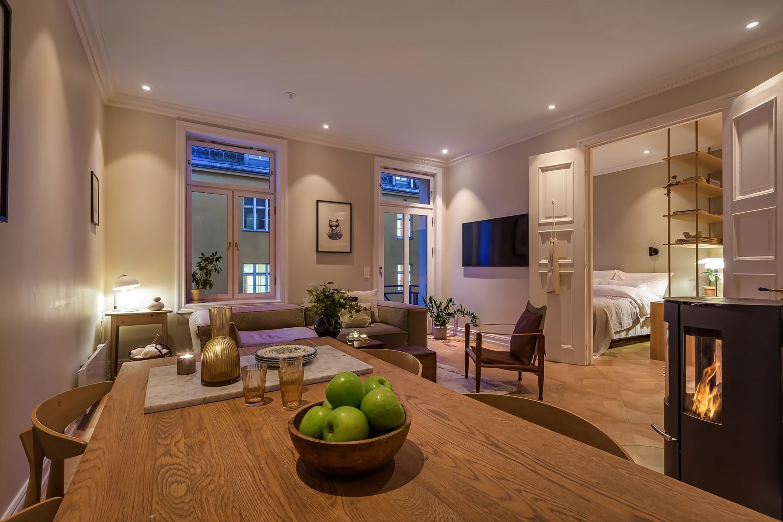 Varmtvann og internett er inkludert i felleskostnadene Galleribilde